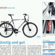 Fragment recenzji roweru Kreidler Raise RT4