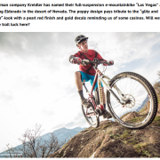 Fragment recenzji roweru Kreidler Las Vegas 2.0