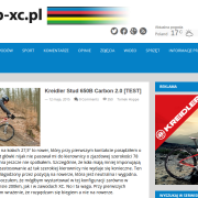 Fragment recenzji roweru Kreidler Stud 650B Carbon 2.0