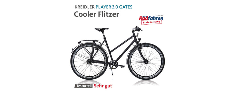 www Fragment recenzji roweru Kreidler Player 3.0